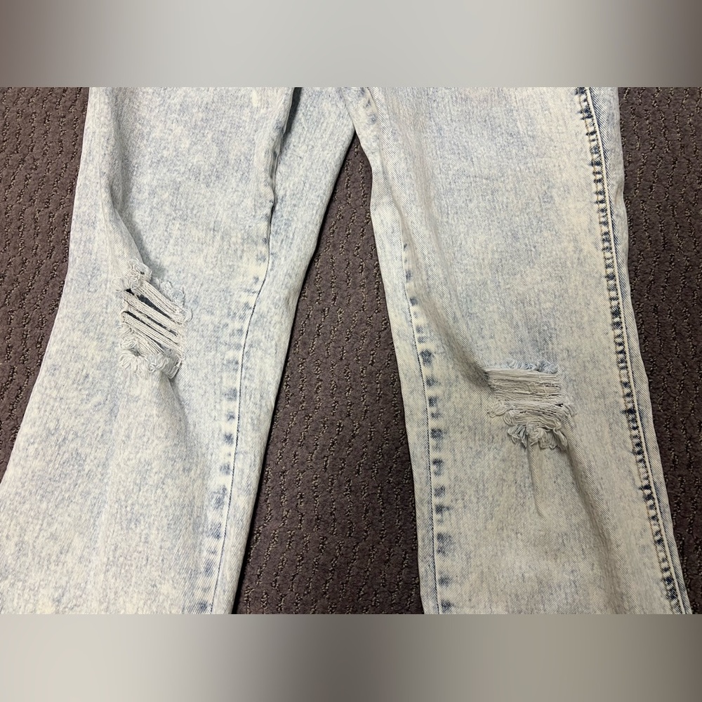Jessica Simpson Flirt Straight Boot Acid Wash Jeans - Picture 9 of 11